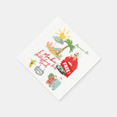 Hollyday For Ever スタンダードカクテルナプキン (角)