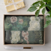 Hollyhockバラ花(by Maria Fortuny) 薄葉紙 (ギフト)