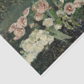 Hollyhockバラ花(by Maria Fortuny) 薄葉紙 (詳細)