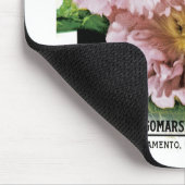 Hollyhockヴィンテージシードパケット マウスパッド (コーナー)