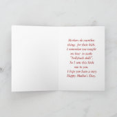 "Hollyhock人形" カード (内部)