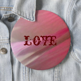 Hollyhock 10抽象芸術3ラブ 缶バッジ