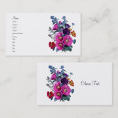 Hollyhocksのコレクション 名刺 (正面/裏面)