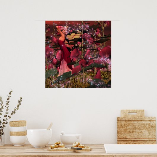 Hollyhocksの ポスター (キッチン)