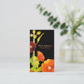 Hollyhocksヘアデザイナースタイリストアポイントメントカード 予約カード (スタンド正面)