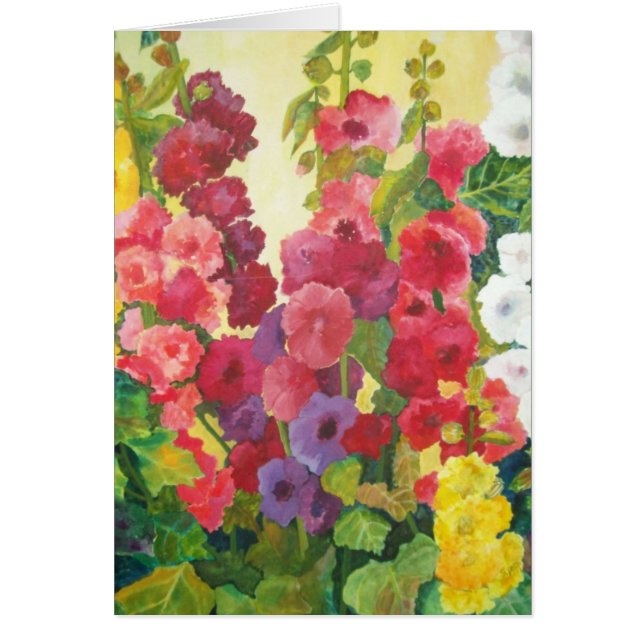 Hollyhocks (正面)