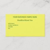 「Hollyhocks」の名刺 名刺 (裏面)