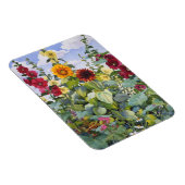 Hollyhocks and Sunflowers 2005 マグネット (右側)