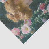 Hollyhocks and Sunlight by Charles Courtney Curran 薄葉紙 (詳細)