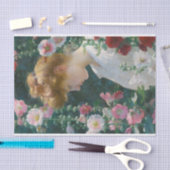 Hollyhocks and Sunlight by Charles Courtney Curran 薄葉紙 (クラフト)