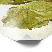 Hollyhocks by Franz Bischoff フォトプリント (角)