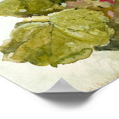 Hollyhocks by Franz Bischoff ポスター (角)