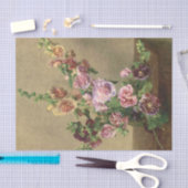 Hollyhocks、Decompage 薄葉紙 (クラフト)
