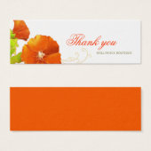 Hollyhocks Thank エレガント You Enclosure (正面&裏面)