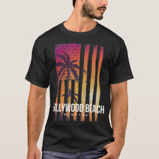 Hollywood Beach USA Florida Tシャツ
