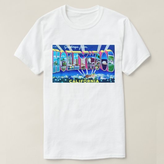 Hollywood CA T-Shirt Tシャツ (デザイン正面)