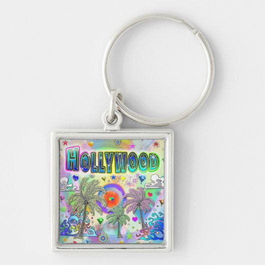 Hollywood Deep Dream Keychain キーホルダー (正面)