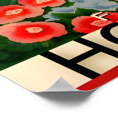 Hollywood Florida Broward County Travel Poster ポスター (角)