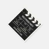 Hollywood Party Napkins, Movie Custom Birthday スタンダードカクテルナプキン (角)