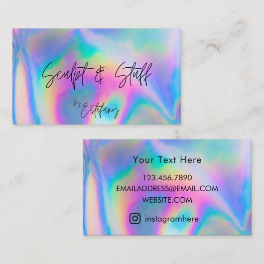 Holo名刺 名刺 (正面/裏面)