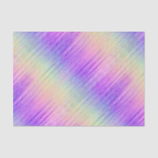 holo rainbow pinstried : 薄葉紙 (正面)