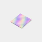 holo rainbow soft グラデーション : ポストイット (アングル)