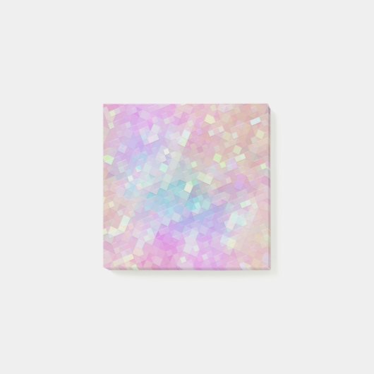 holo sparkle mosaic : ポストイット (正面)