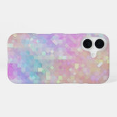 holo sparkle mosaic : iPhone 16ケース (裏面横)