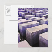 Holocaust Memorial (Denkmal)，ベルリン，マウベ(j7pst) ポストカード (正面/裏面)