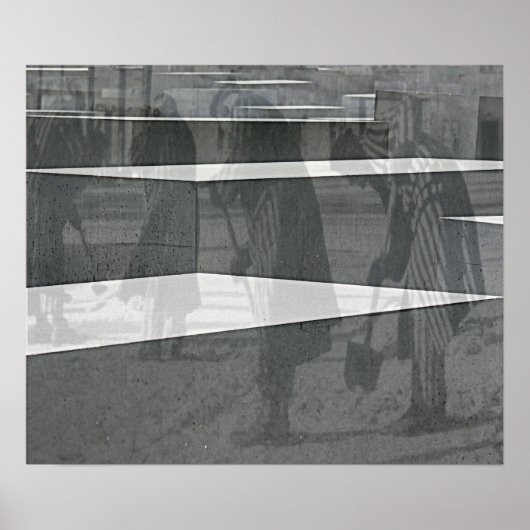 Holocaust Memorial (Denkmal)，ベルリン(j2mer1) ポスター (正面)