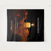 Holocaust Remembrance Day タペストリー (正面(横))