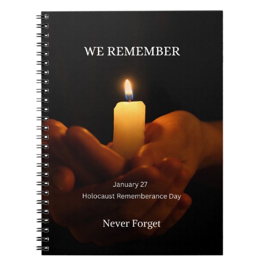 Holocaust Remembrance Day ノートブック (正面)