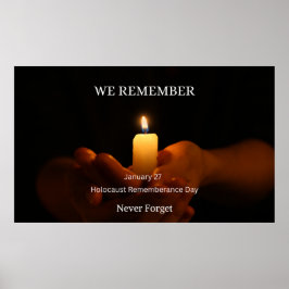 Holocaust Remembrance Day ポスター