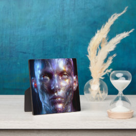 Holografisch Transparenter Menschlicher Kopf フォトプラーク