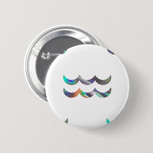 hologram Aquarius 缶バッジ (正面&裏面)
