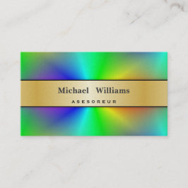 HOLOGRAMA PAPEL PERLA COLORIDO PROFESIONAL COLOR 名刺