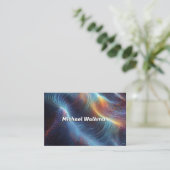 Holograma para artistas y diseñadores profesional 名刺 (スタンド正面)