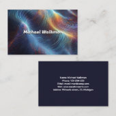 Holograma para artistas y diseñadores profesional 名刺 (正面/裏面)