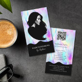 Holograph Luxury Hair Stylist Extensions Wig Photo 名刺