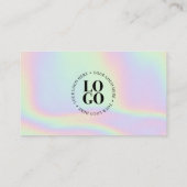 Holographicカスタムロゴアポイントメントリマインダカード 名刺 (裏面)