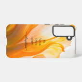 Holographic Aesthetic Samsung Galaxyケース (裏面横)