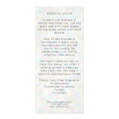 Holographic Boho Arch Celestial Crescent Moon ラックカード (裏面)