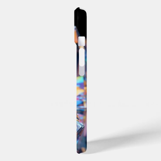 "Holographic Crystal Pattern iPhone 15 Case Case-Mate iPhoneケース (裏面 / 左)