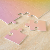 Holographic Foil Colorful Vibrant Abstract ジグソーパズル (側面)