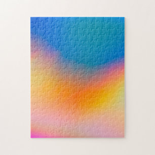 Holographic Foil Colorful Vibrant Abstract ジグソーパズル