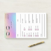 Holographic Lash Client  Post-it® Notes ポストイット (デスク)