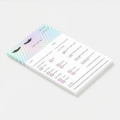 Holographic Lash Client  Post-it® Notes ポストイット (アングル)