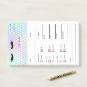 Holographic Lash Client  Post-it® Notes ポストイット (デスク)