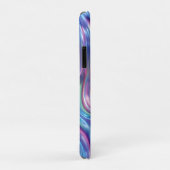 Holographic Liquid Metal Gradient Aura Aesthetic Case-Mate iPhoneケース (裏面/右)