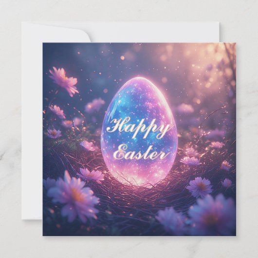 Holographic Neon Easter Egg Card シーズンカード (正面)